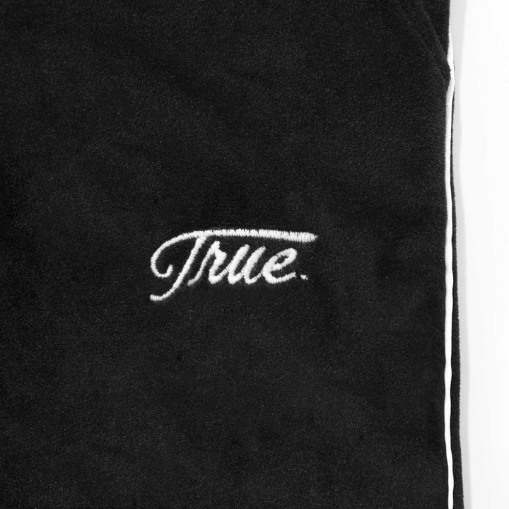 True Velour Track Pants - Black