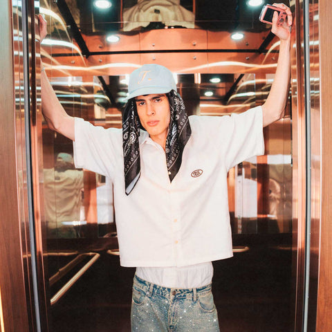 True Way Golfer Cap - Baby Blue