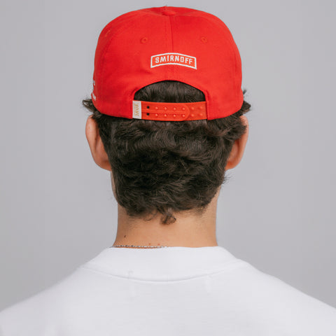 True X Smirnoff Golfer Cap - Red