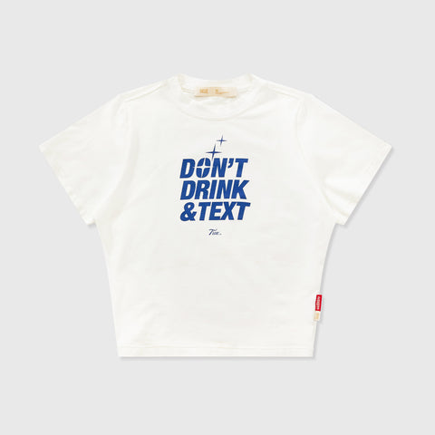 True X Smirnoff Slim Tee - Cream