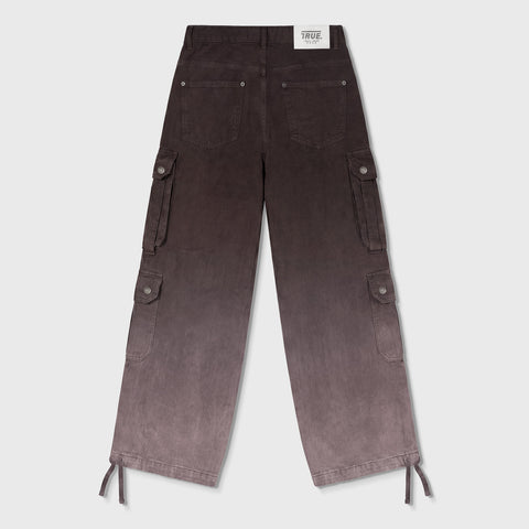 Utility Pocket Cargo Pants - Brown