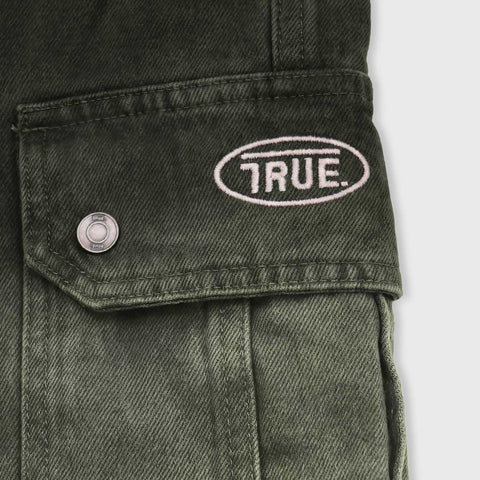 Utility Pocket Cargo Pants - Green