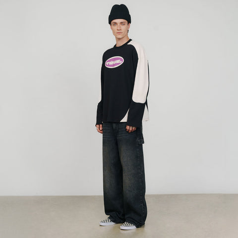 Waffer Long Sleeve Tee - Black