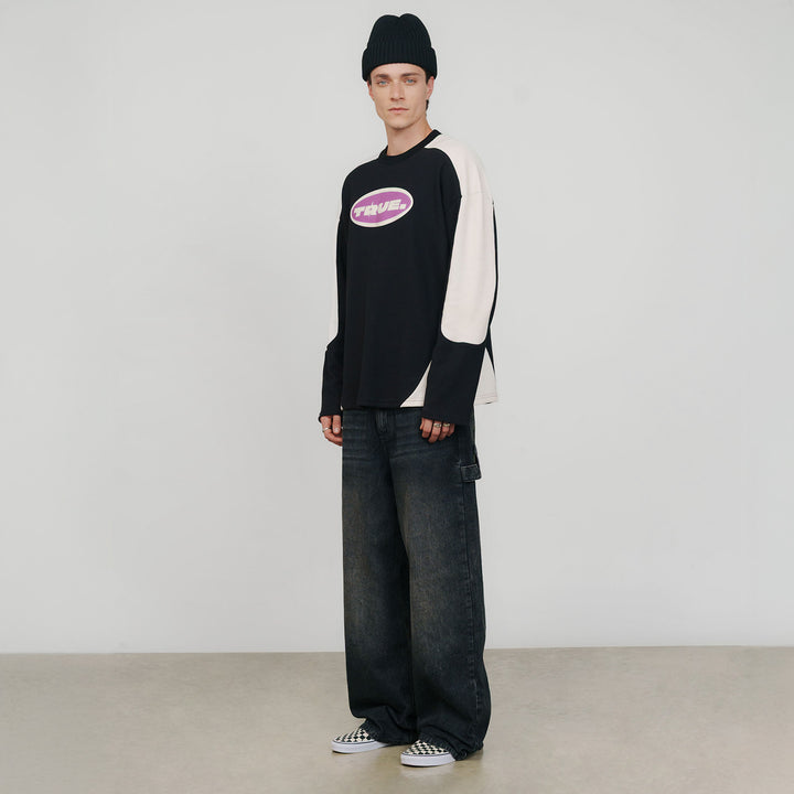 Waffer Long Sleeve Tee - Black