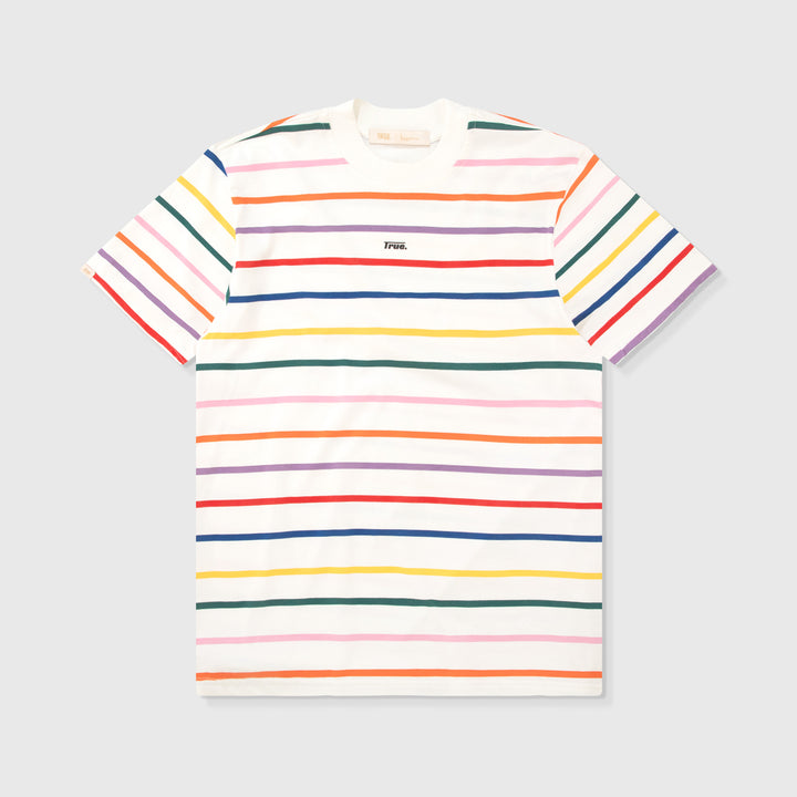 Colors Striped Tee - Ivory