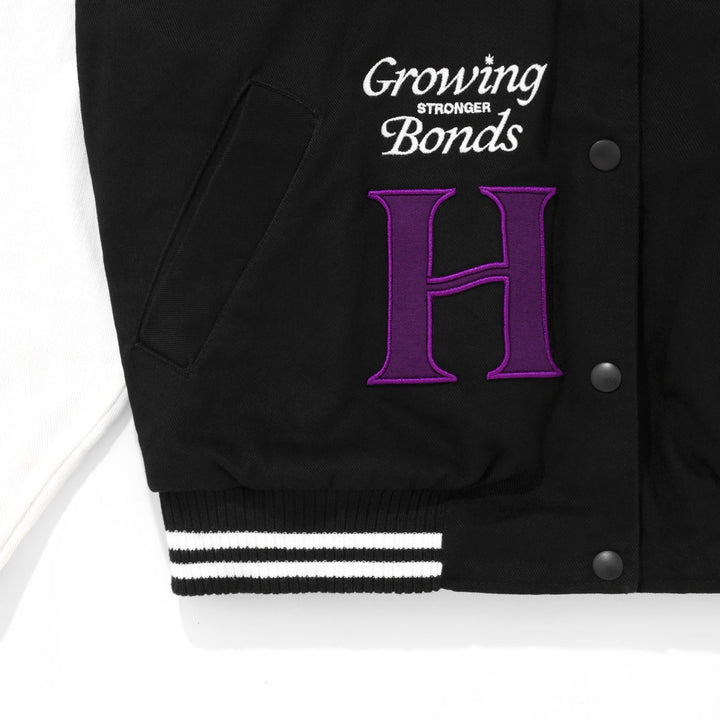 True X Herb Bomber Jacket- Black