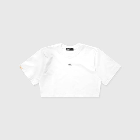 Classic Crop Top - White