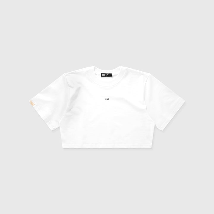 Classic Crop Top - White