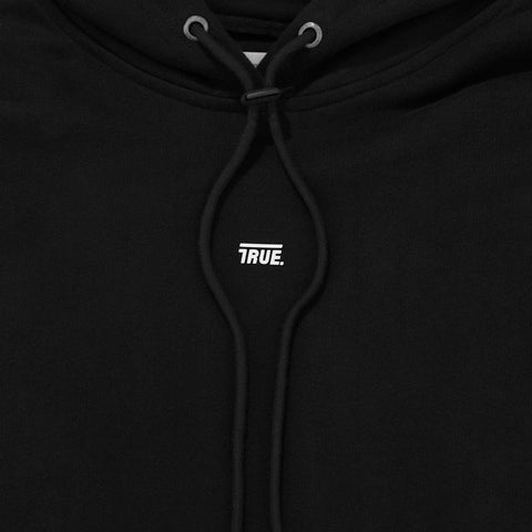 Classic Box-Fit Hoodie - Black