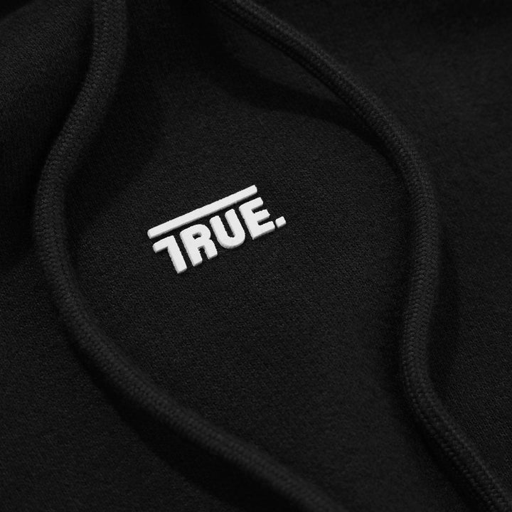Classic Box-Fit Hoodie - Black