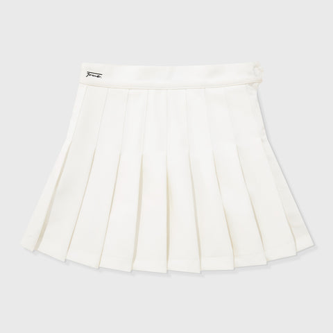 Legend Pleated Skirt - White