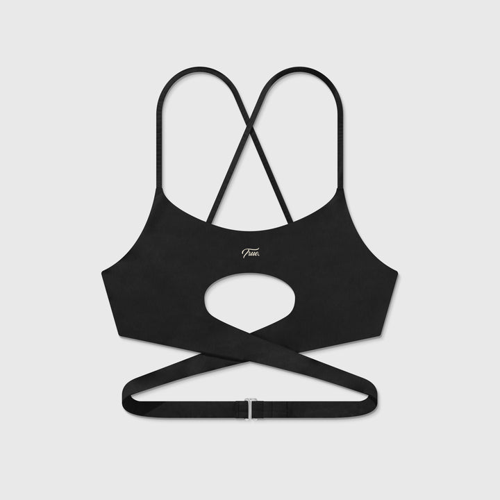 H.E.R. Cross Top - Black